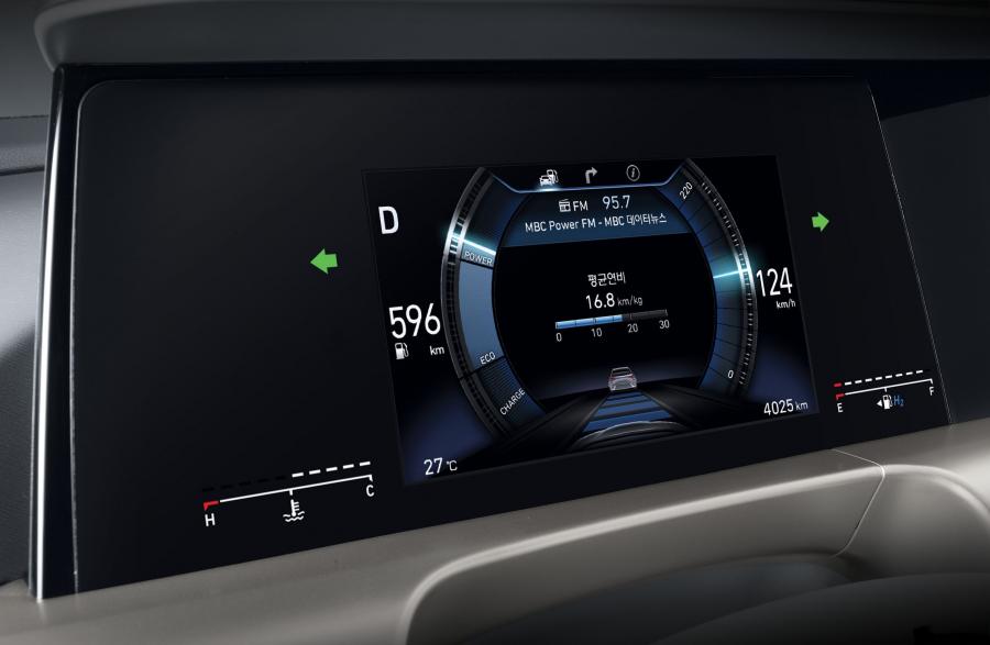 Панель приборов Hyundai NEXO 2018 года  (KR) (фото 21 из 35)